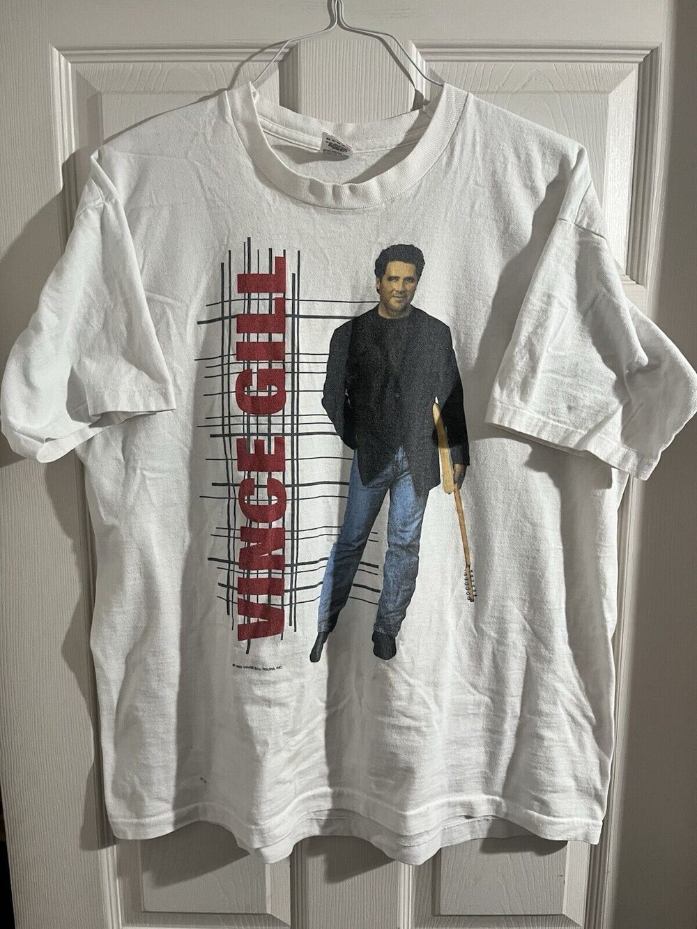 Vince Gill Shirt XL When Love Finds You Tour 1995 Music Band